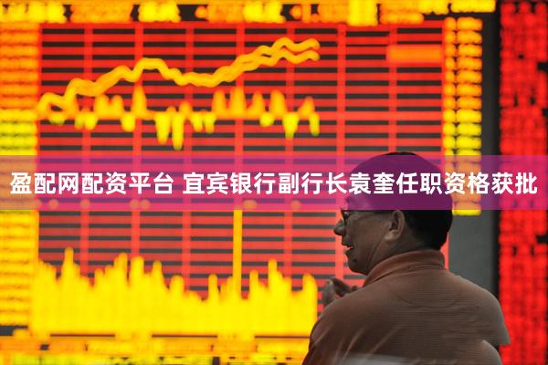 盈配网配资平台 宜宾银行副行长袁奎任职资格获批