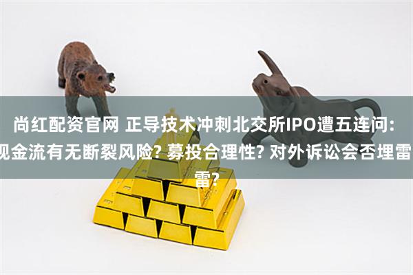 尚红配资官网 正导技术冲刺北交所IPO遭五连问: 现金流有无断裂风险? 募投合理性? 对外诉讼会否埋雷?
